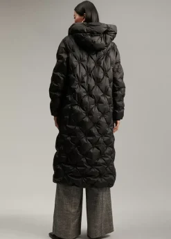 Abrigo largo acolchado