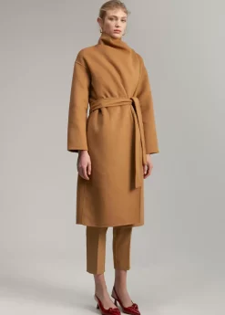 Abrigo monocolor handmade