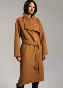 Abrigo monocolor handmade