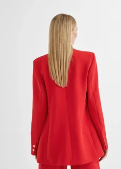 Americana cruzada monocolor