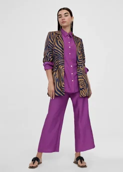 Americana estampado cebra