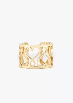 Anillo corazones infinitos maxi