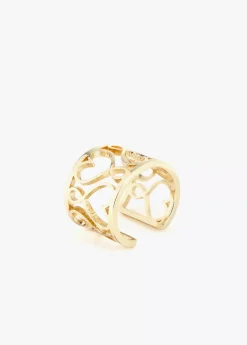Anillo corazones infinitos maxi