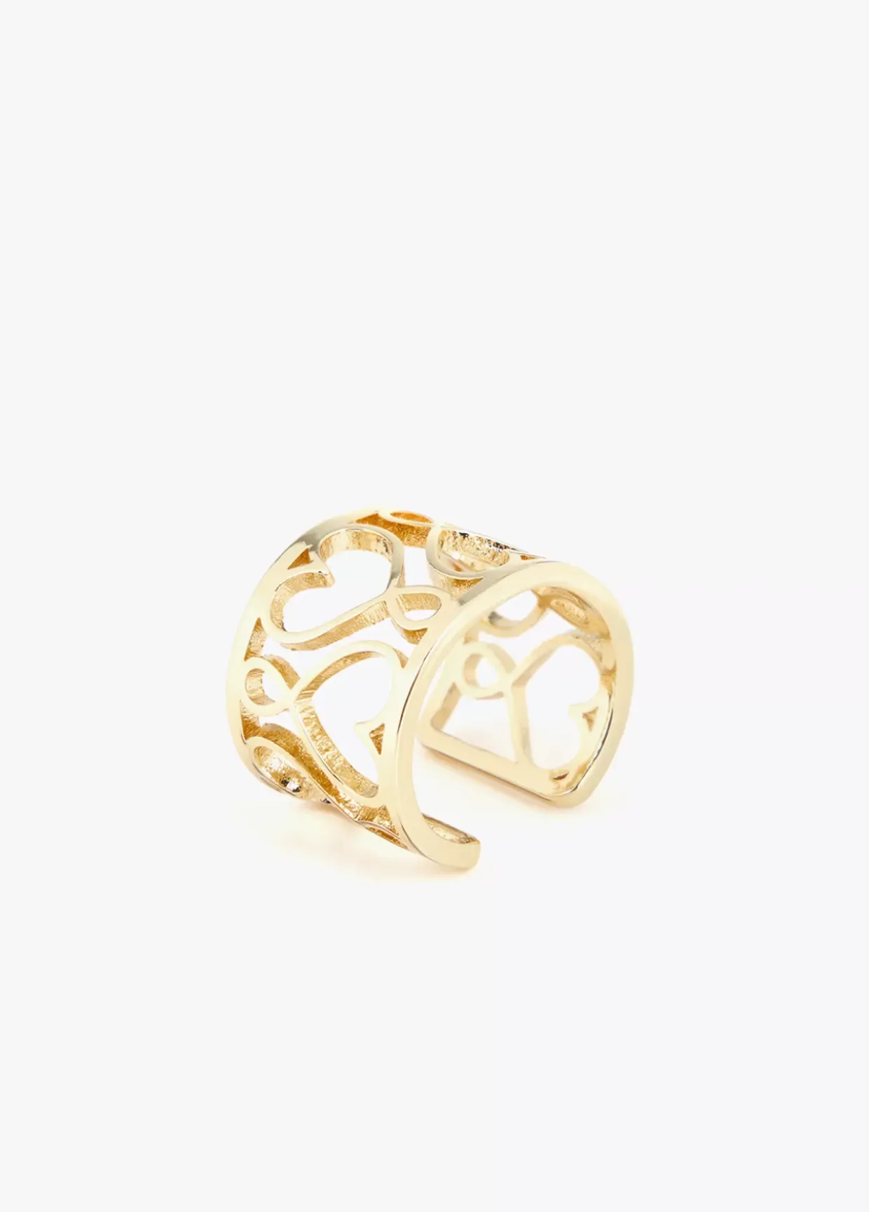 Anillo corazones infinitos maxi