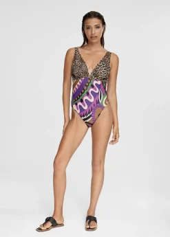 Bañador Animal Print y Paisley