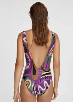 Bañador Animal Print y Paisley