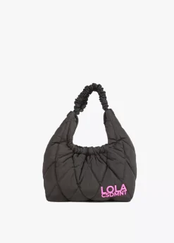 Bandolera acolchada asa trenzada