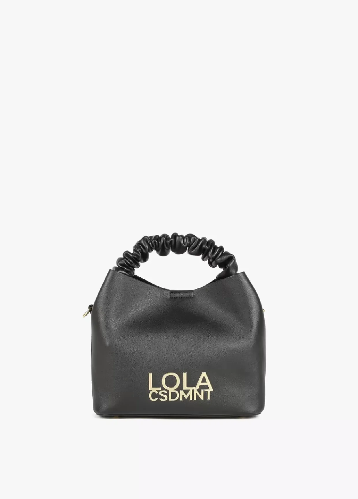 Bandolera con asa fruncida