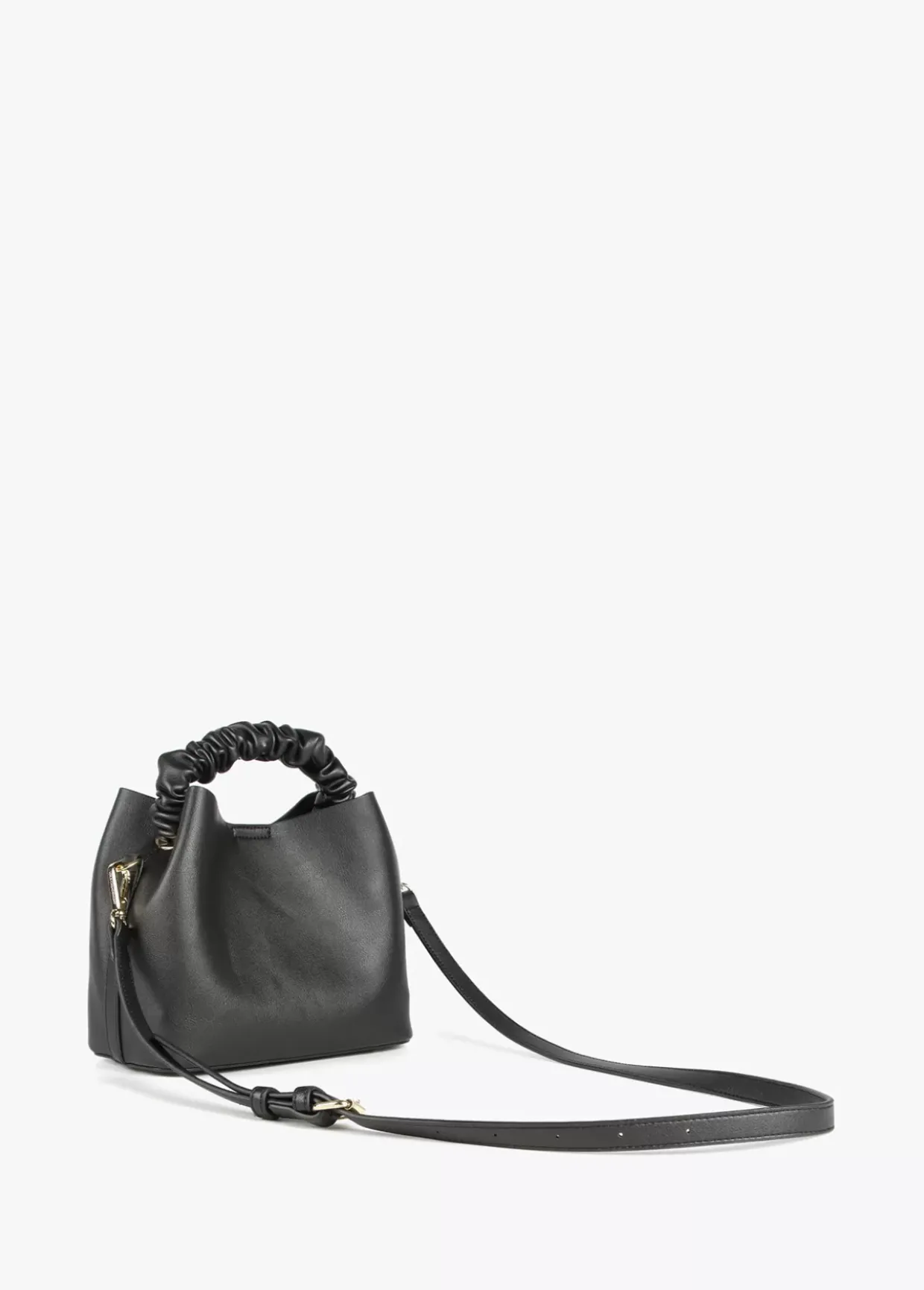 Bandolera con asa fruncida