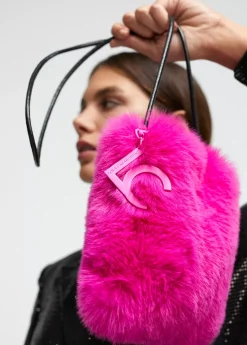 Bandolera efecto pelo