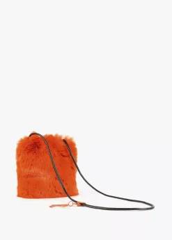 Bandolera efecto pelo