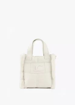 Bandolera efecto piel y pelo