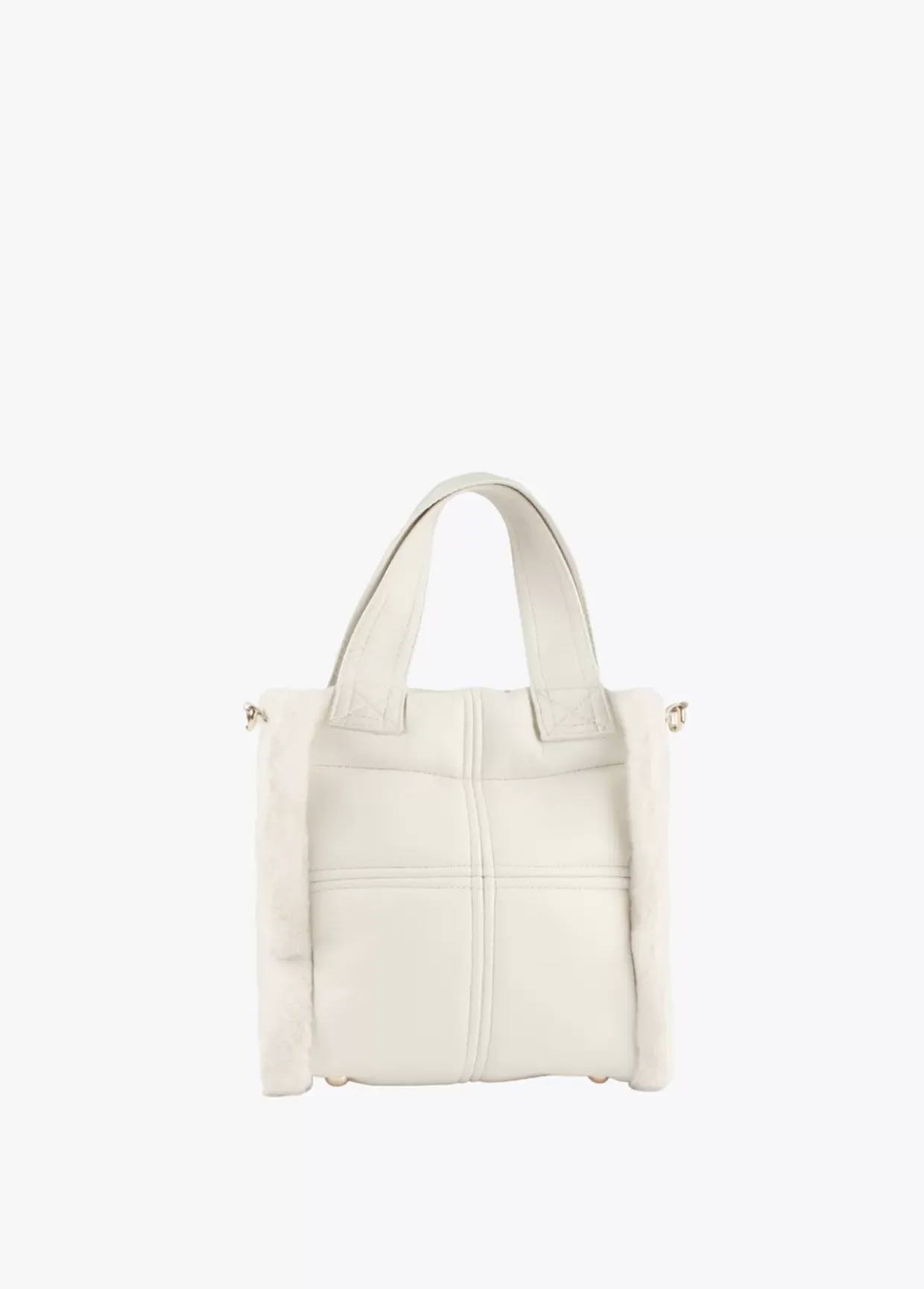 Bandolera efecto piel y pelo