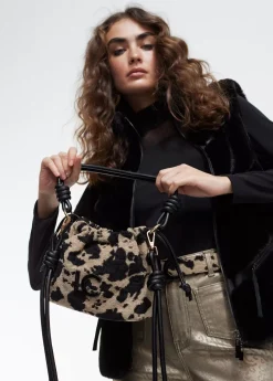 Bandolera tejido animal