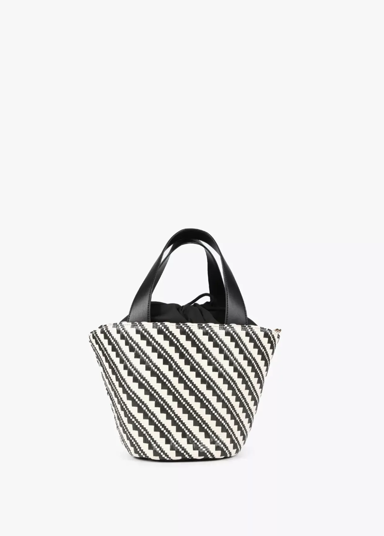 Bandolera tipo cesta efecto rafia