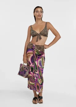 Bikini animal print y pasley