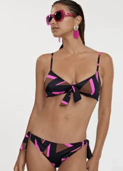 Bikini estampado maxi logo