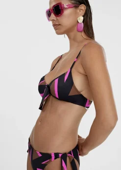 Bikini estampado maxi logo