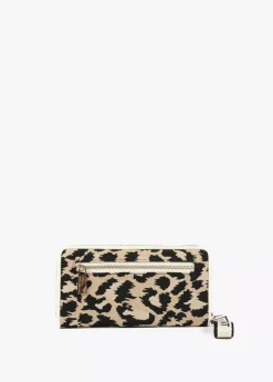 Billetero grande animal print