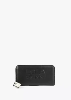 Billetero grande logo con relieve