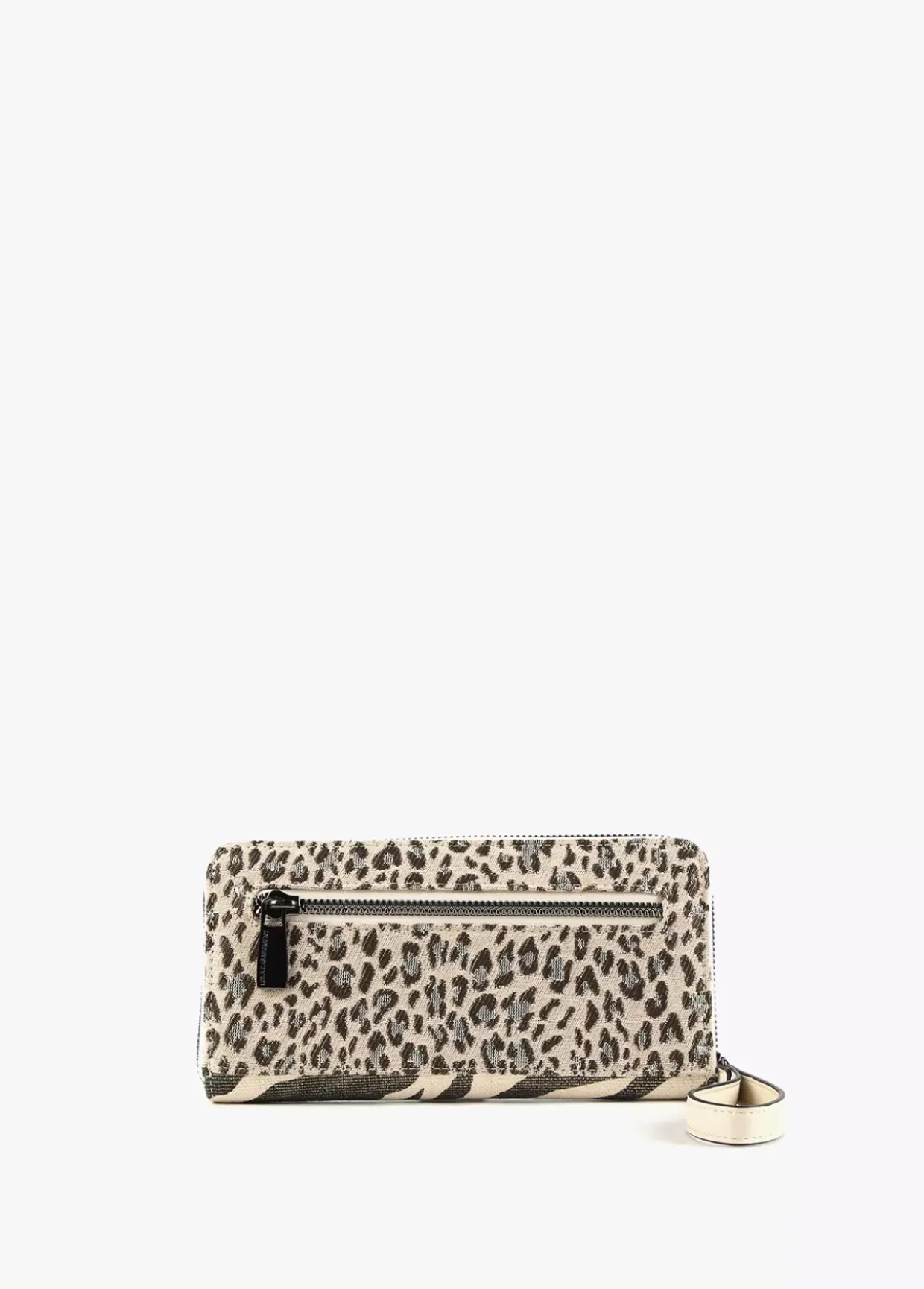 Billetero grande tejido zebra