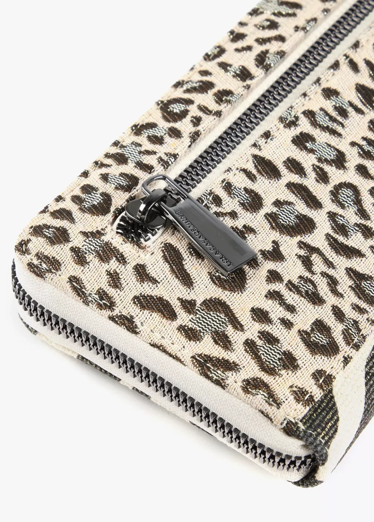 Billetero grande tejido zebra