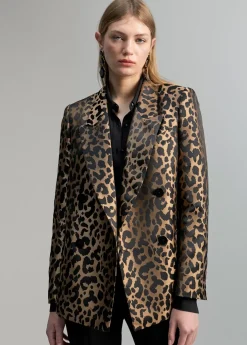 Blazer animal print