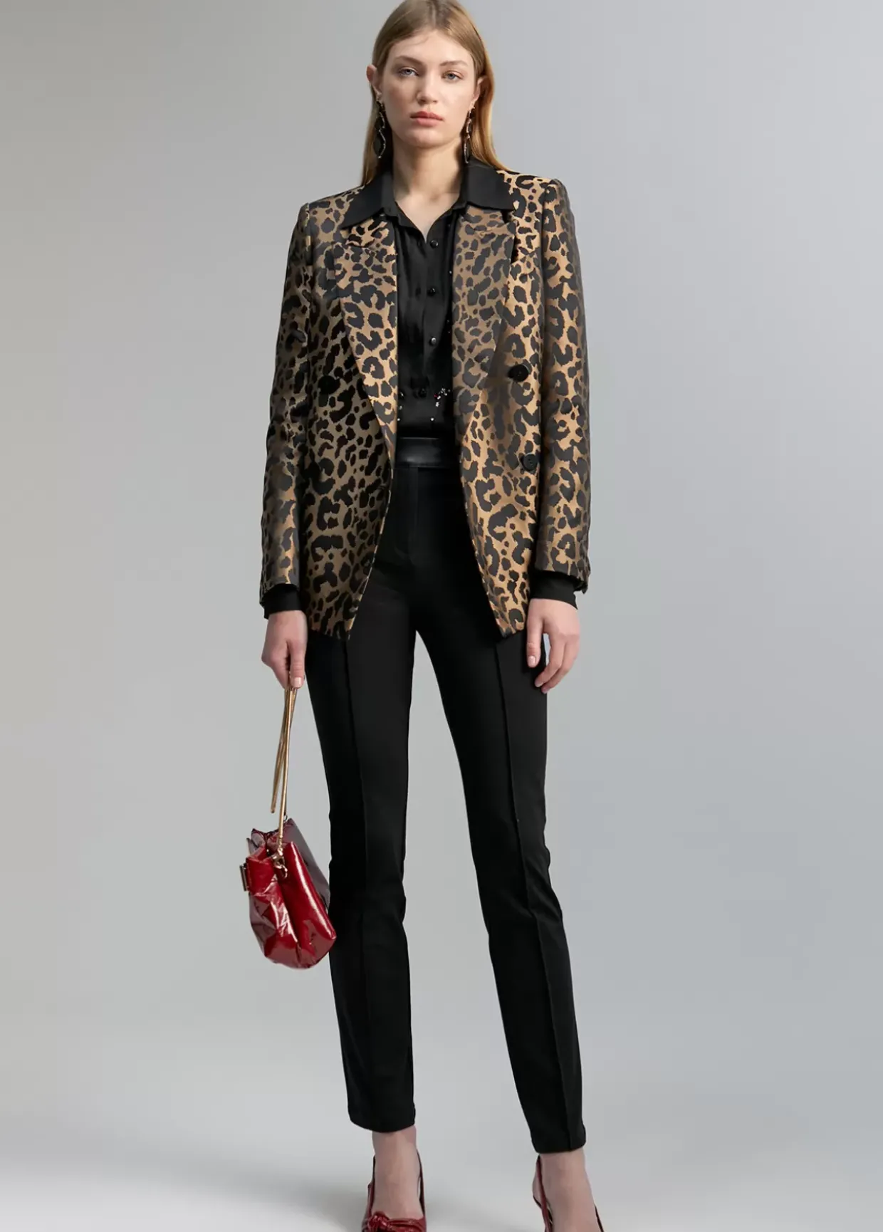 Blazer animal print