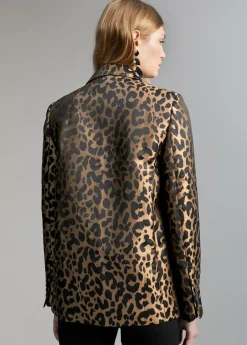 Blazer animal print