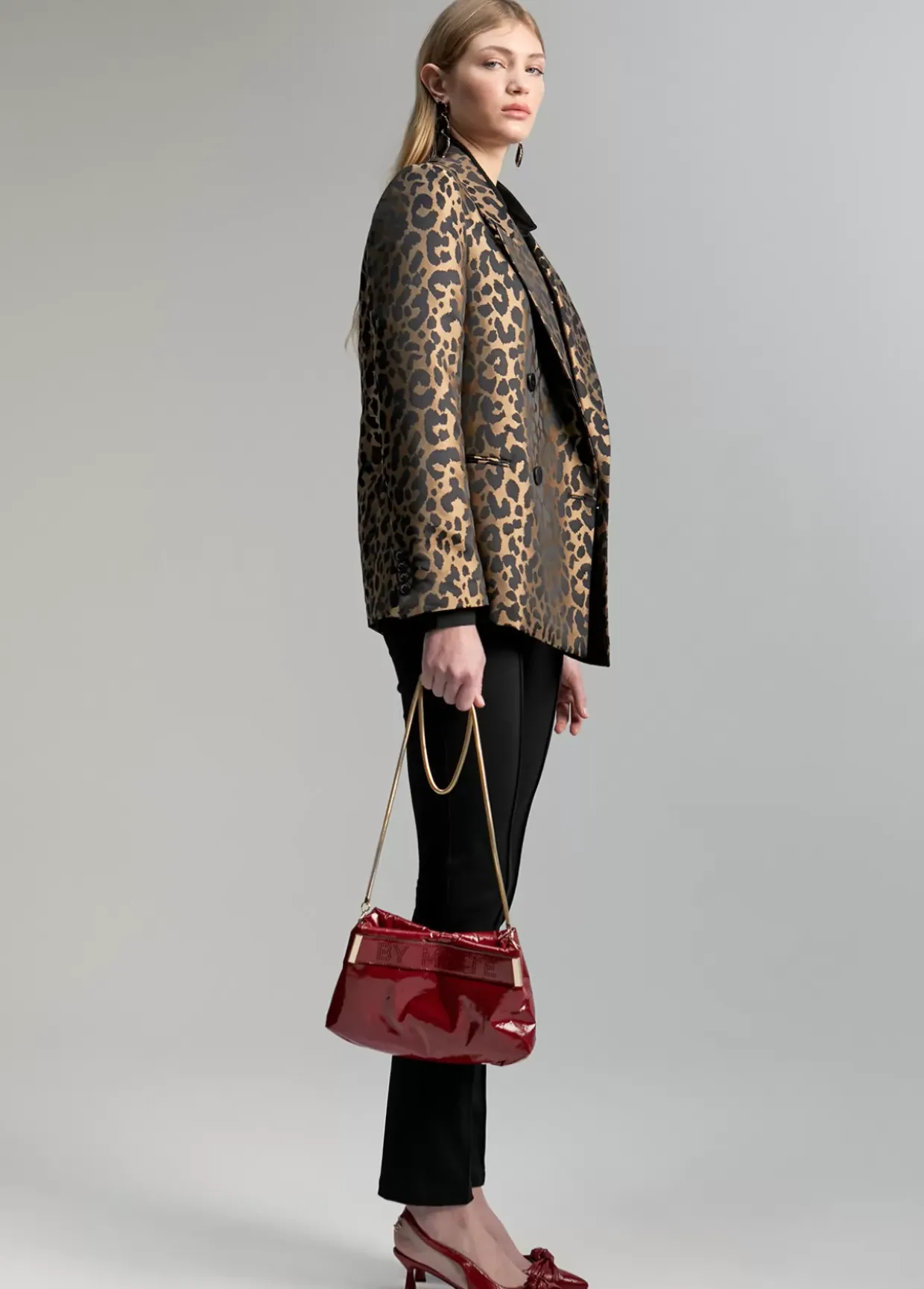 Blazer animal print
