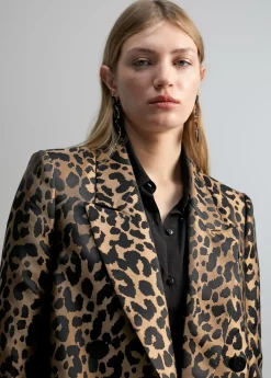 Blazer animal print