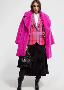 Blazer cuadros tweed