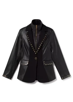 Blazer detalle eyelets