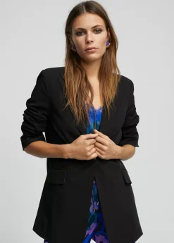 Blazer forro contraste