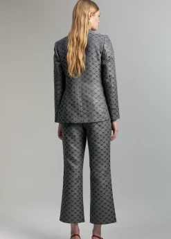 Blazer jacquard monograma