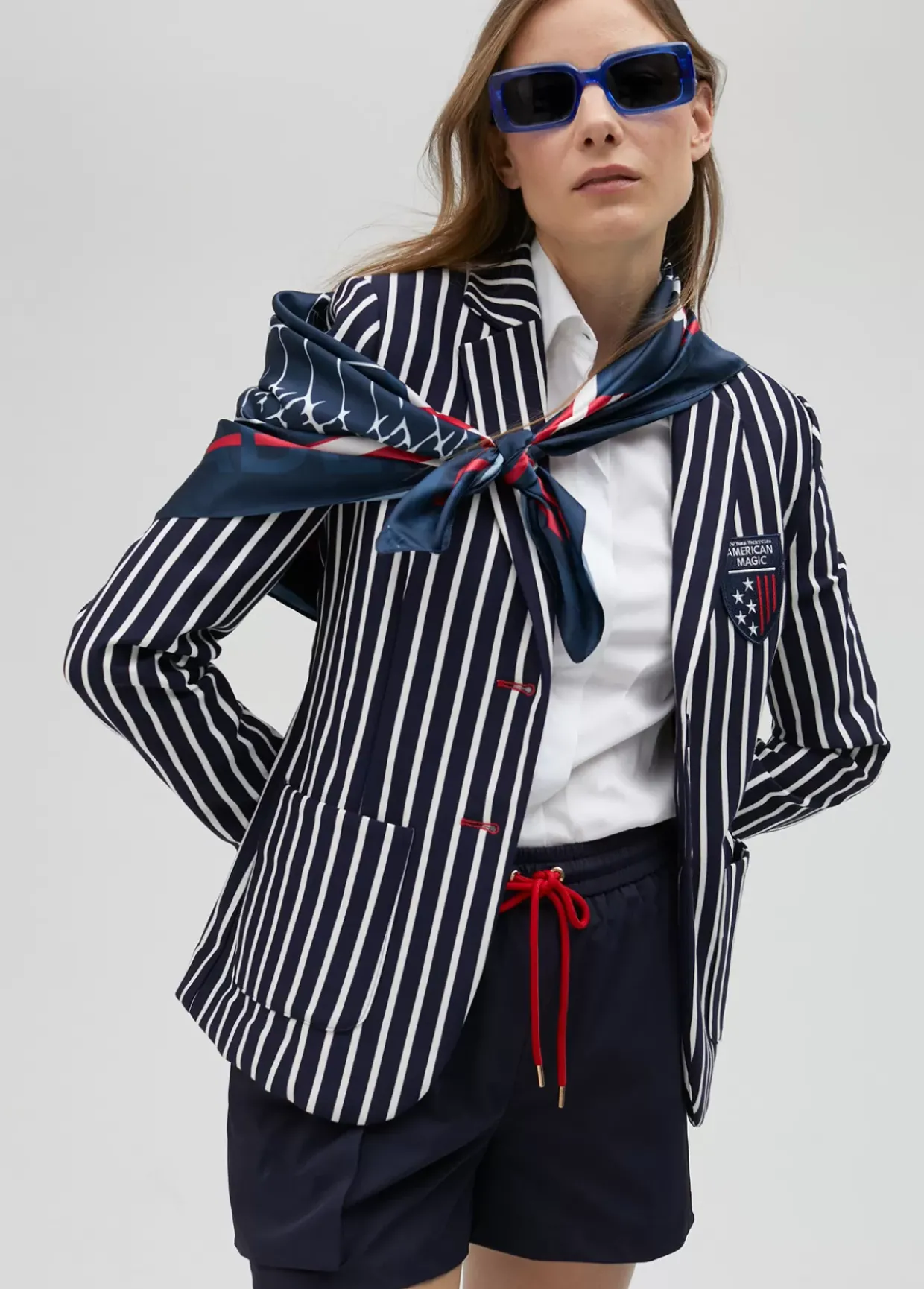 Blazer rayas bicolor de edición limitada - Lola Casademunt