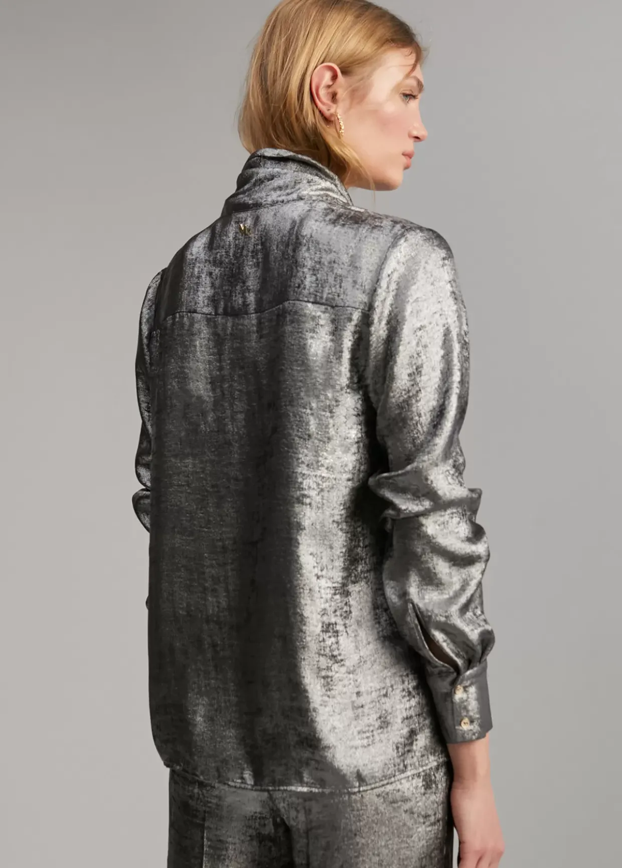 Blusa laminada lazada