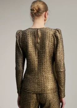 Blusa manga abullonada