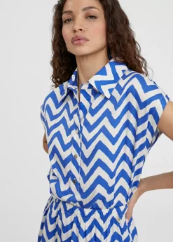 Blusa rayas zig zag