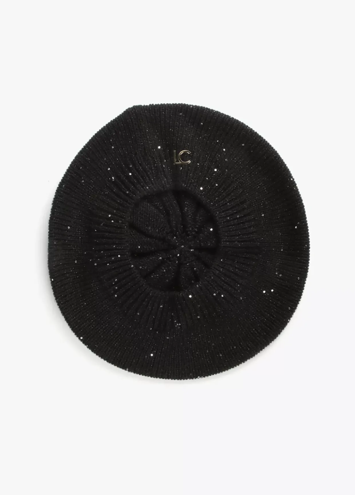 Boina con lentejuelas