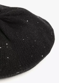 Boina con lentejuelas