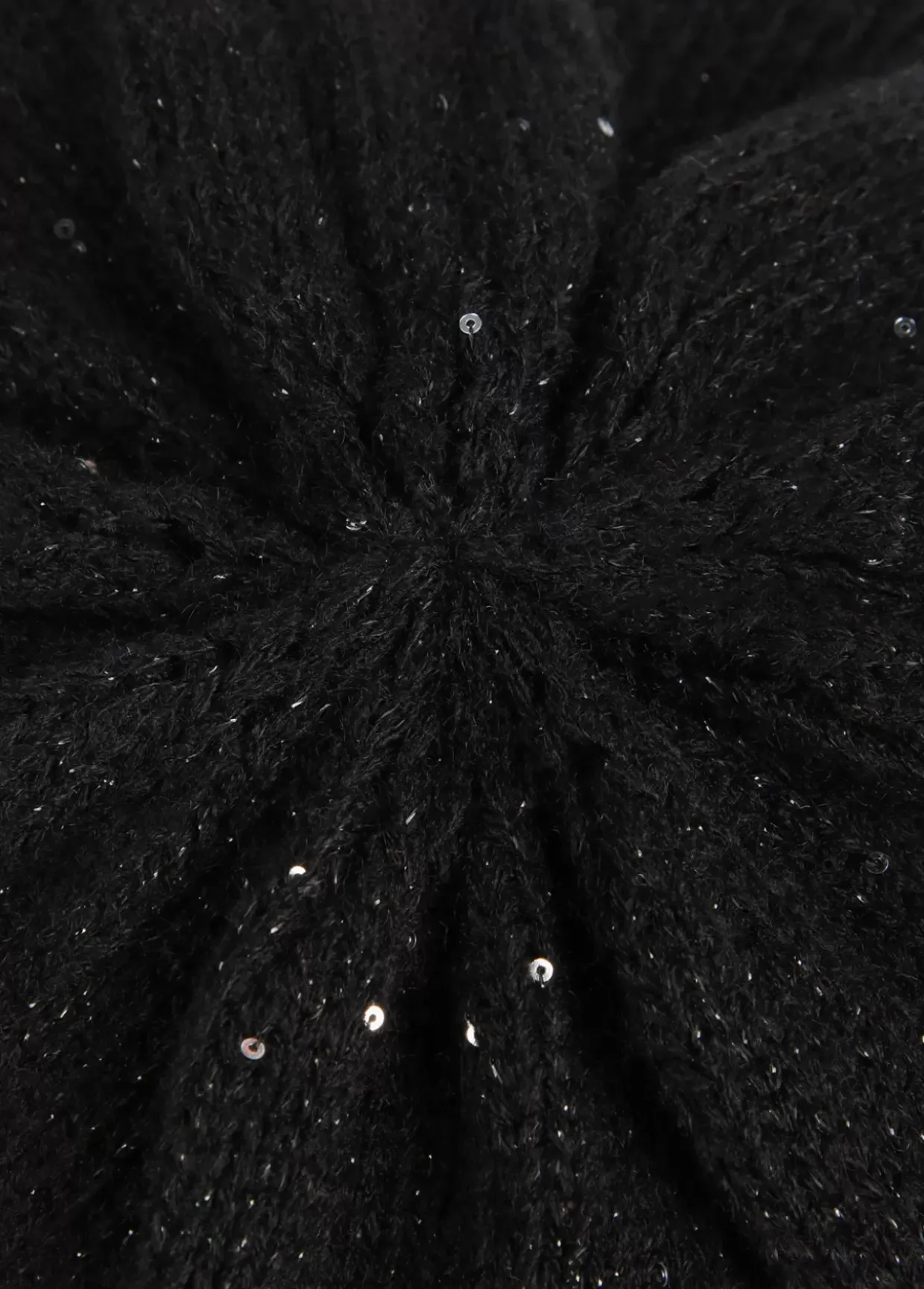 Boina con lentejuelas