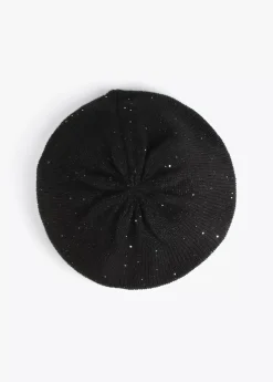 Boina con lentejuelas