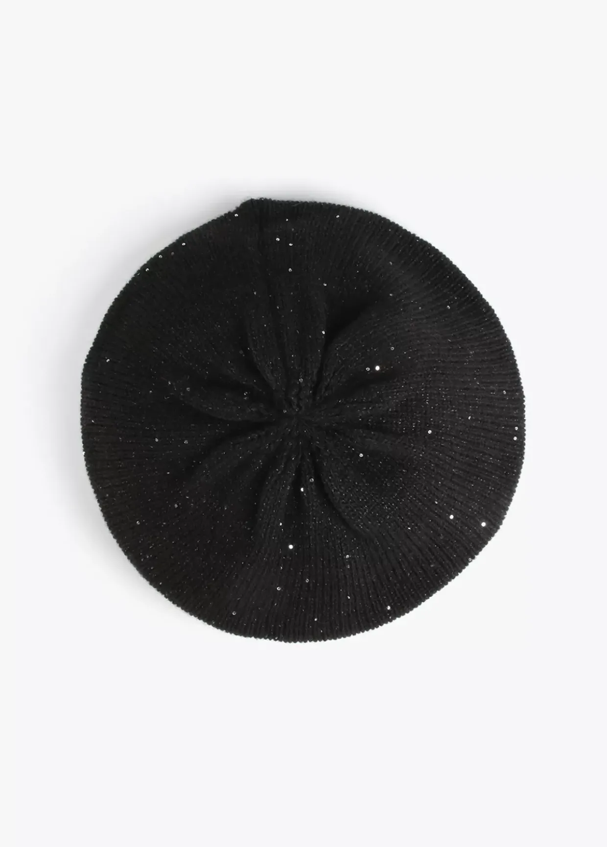 Boina con lentejuelas