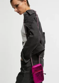 Bolsito porta móvil metalizado