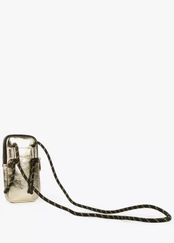 Bolsito porta móvil metalizado