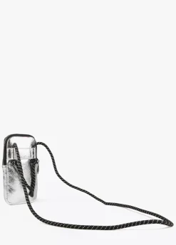 Bolsito porta móvil metalizado