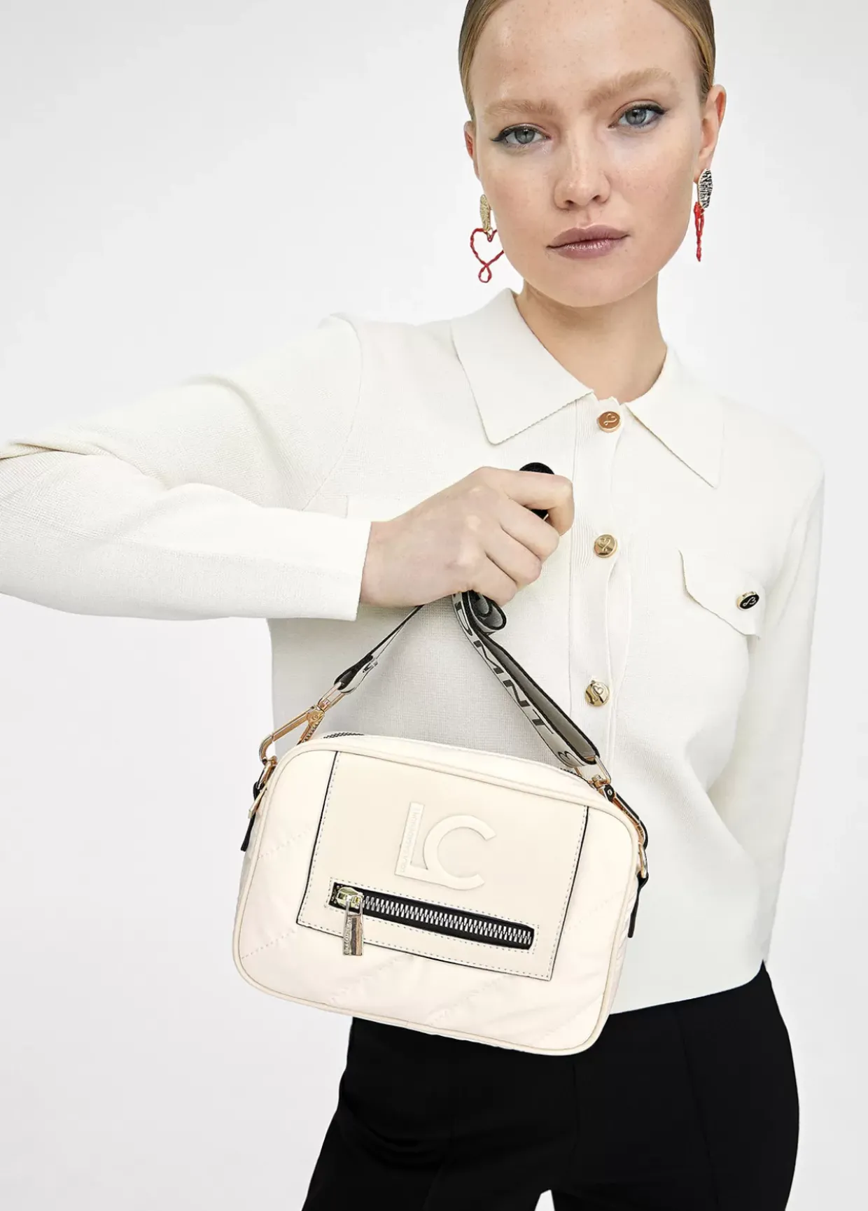 Bolso bandolera acolchado