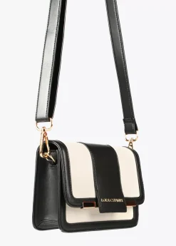 Bolso bandolera bicolor