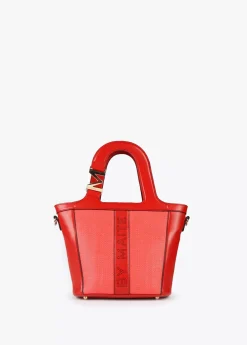 Bolso bandolera cesto